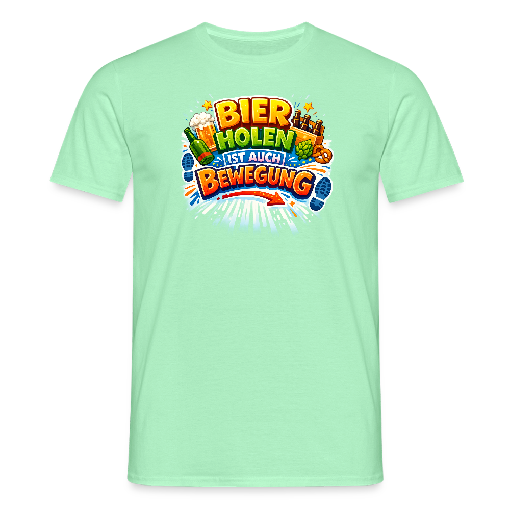 SSW2779 BIER HOLEN IST AUCH BEWEGUNG - Mintgrün