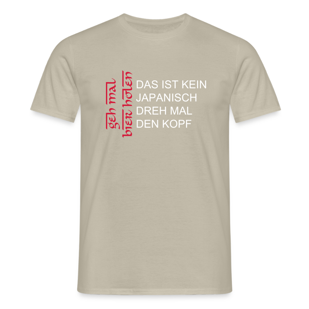 SSW2456DAS IST KEIN JAPANISCH DREH MAL DEN KOPF - Sandbeige