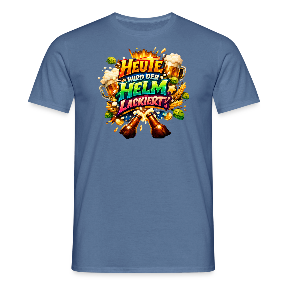 SSW2695HEUTE WIRD DER HELM LACKIERT - Taubenblau 