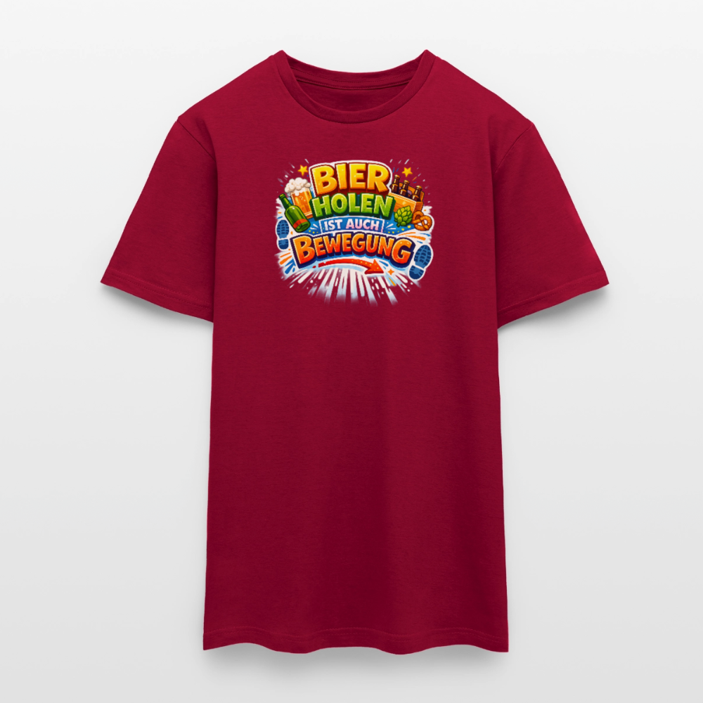 SSW2779 BIER HOLEN IST AUCH BEWEGUNG - Ziegelrot