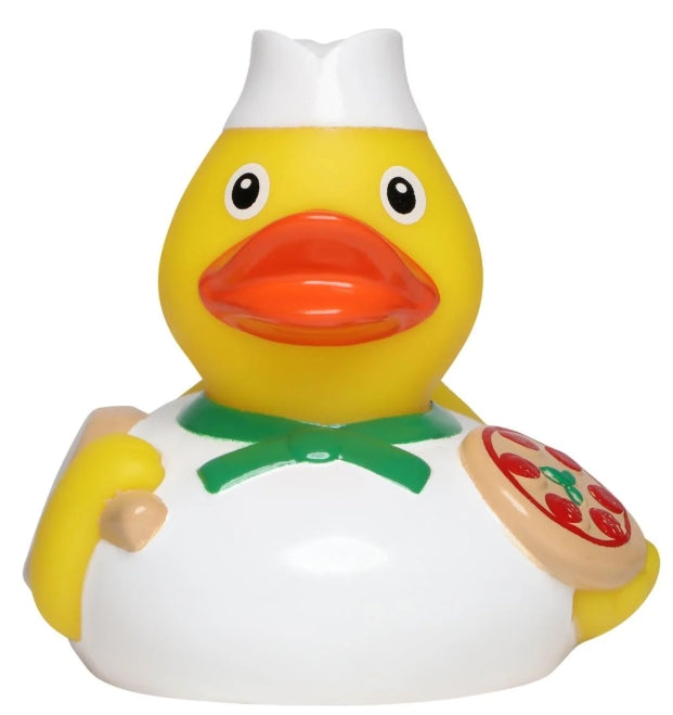 Quietsche-Ente Pizzabäcker