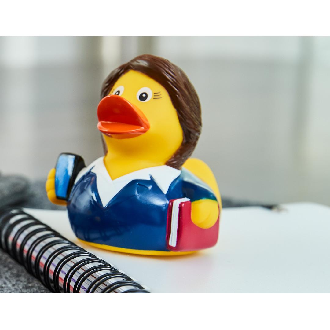 Quietsche-Ente Businesswoman
