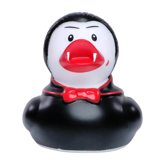 Quietsche-Ente Dracula Die Ente kann auch Buh! Quietsche-Ente Dracula ist schrecklich cool!