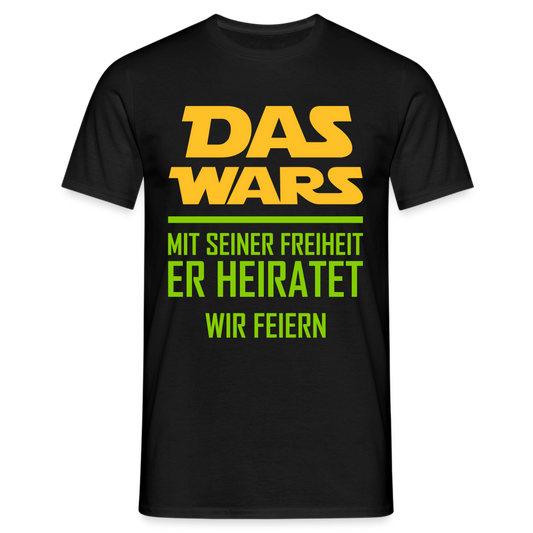 Das wars er Heiratet - Schwarz