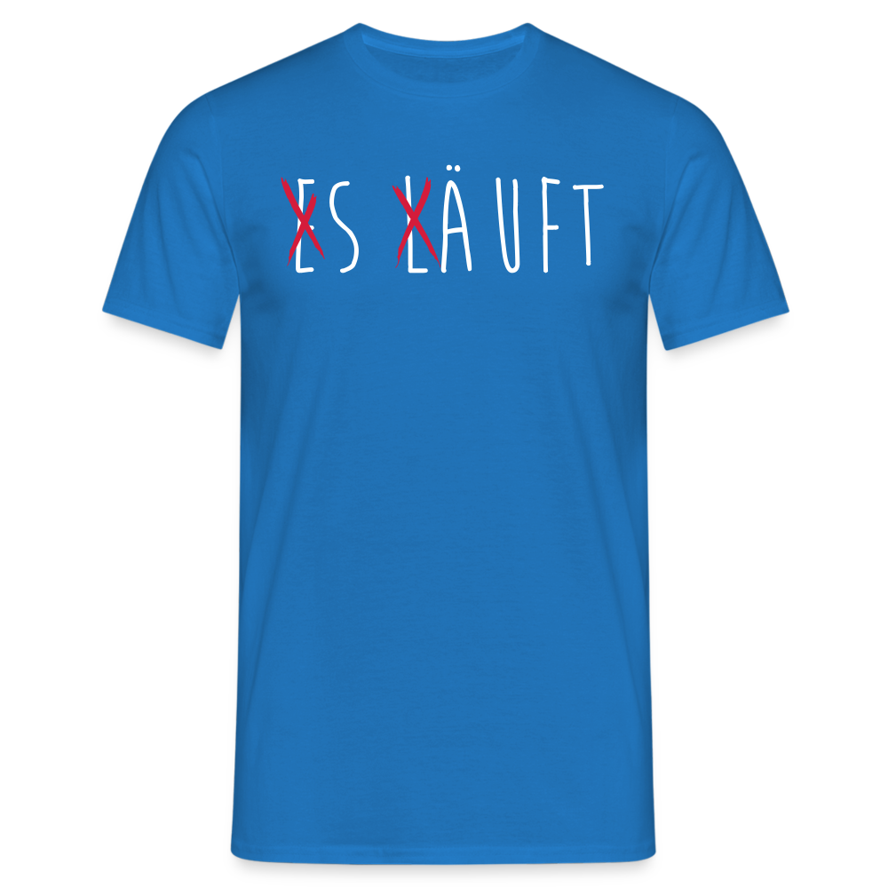 es läuft - Royalblau