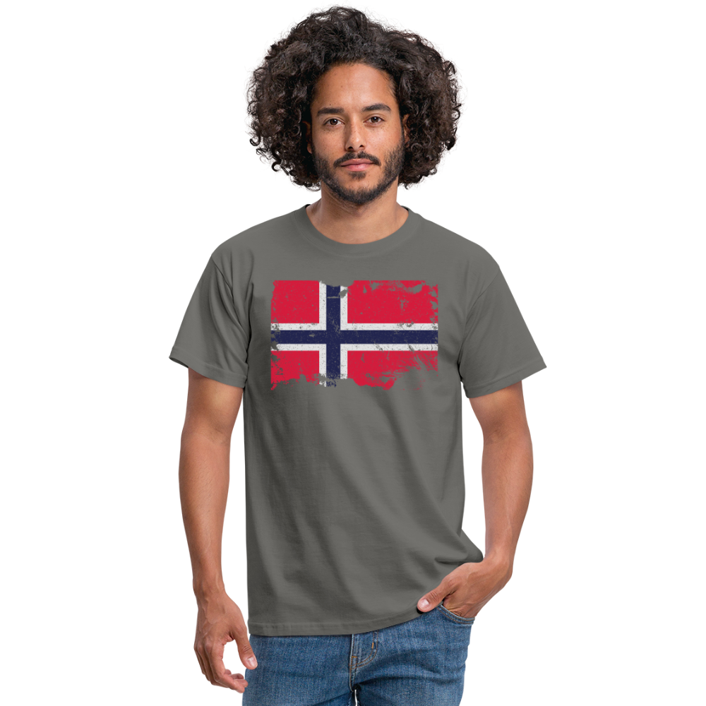 Flag of Norway - Graphit