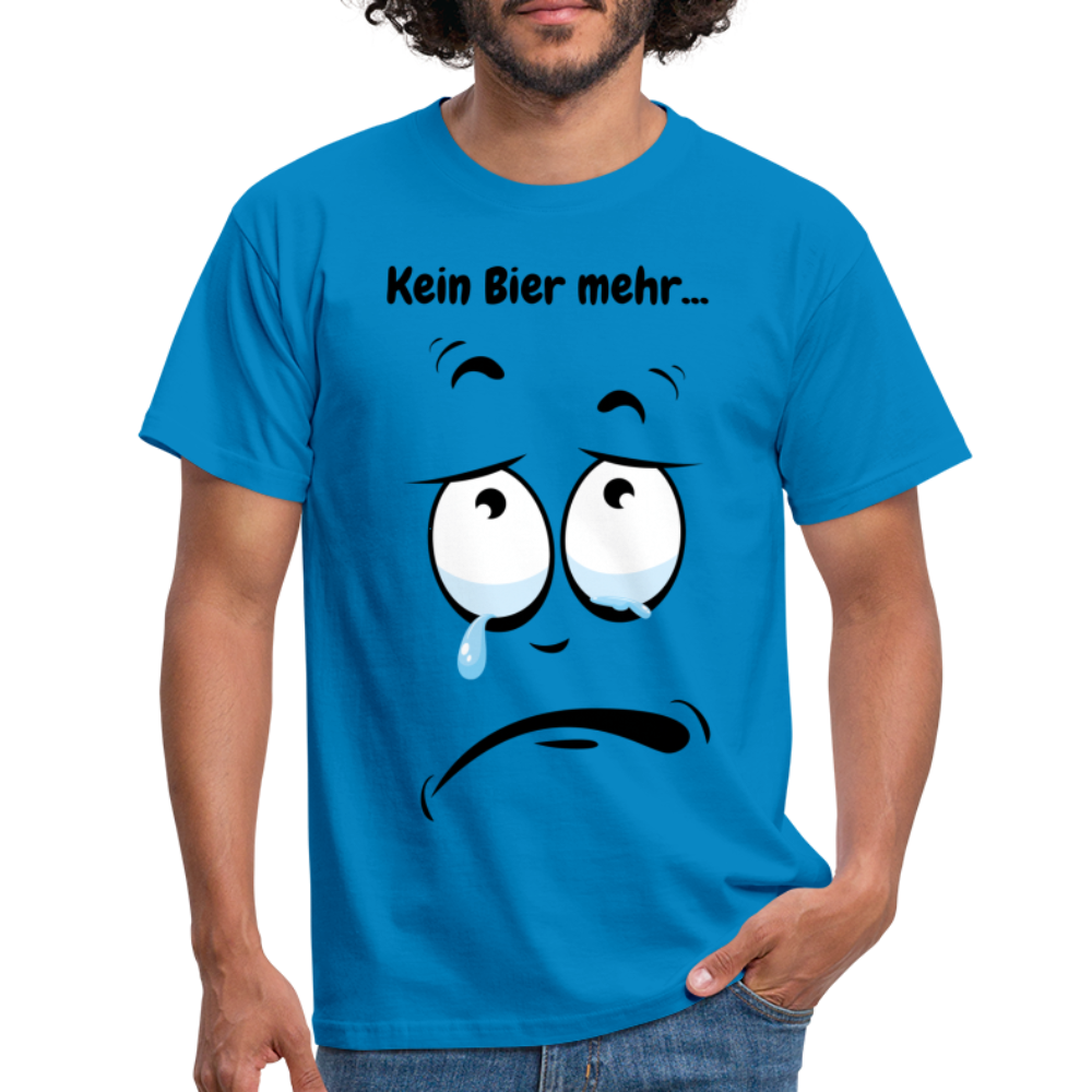 Kein Bier mehr... - Royalblau