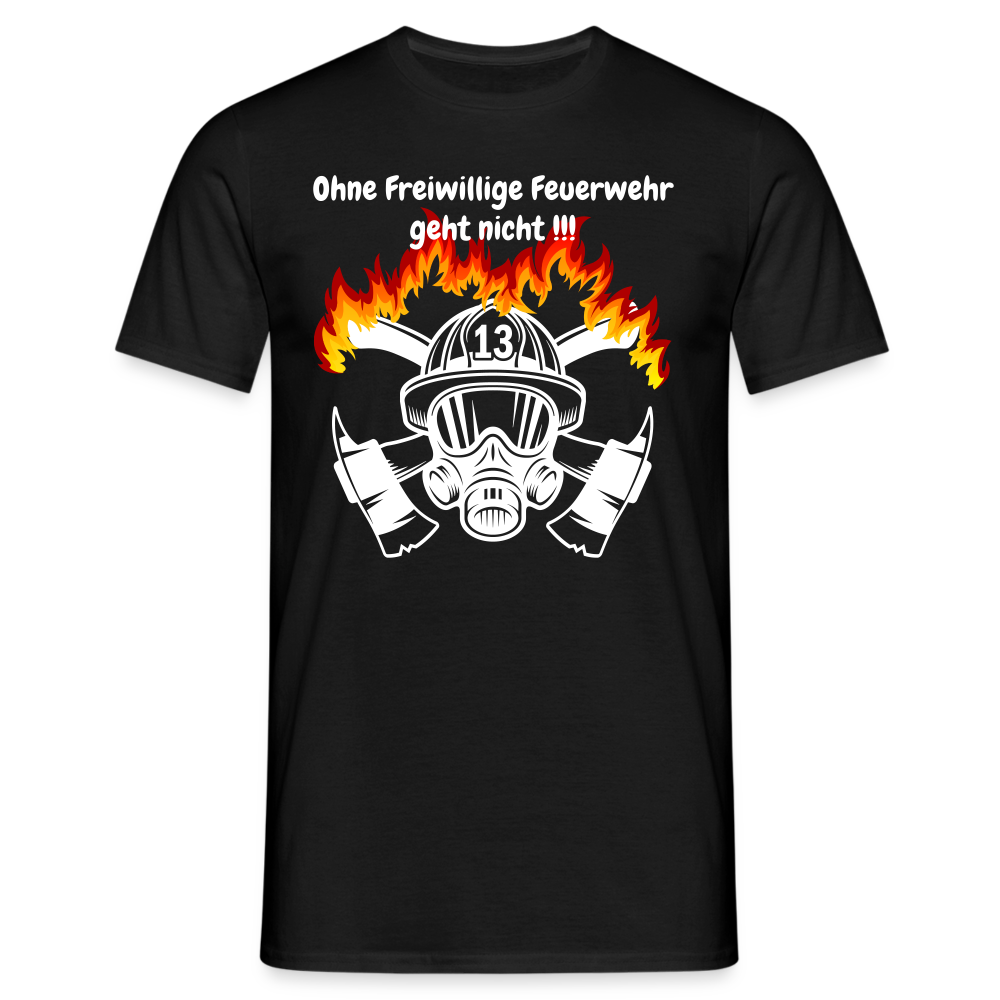 Ohne Freiwillige Feuerwehr geht nicht !!! - Schwarz