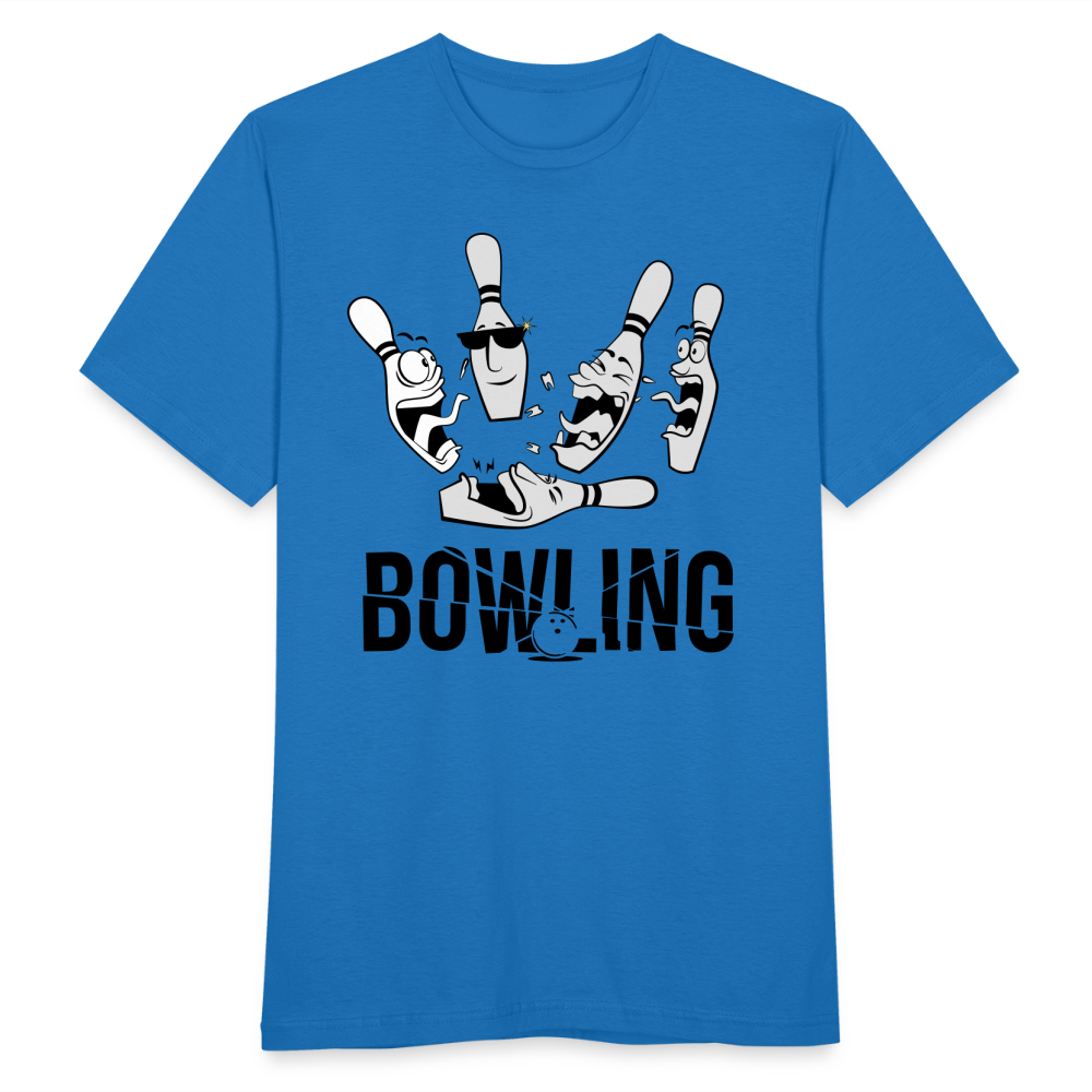 Bowling Lustig Figuren - Royalblau
