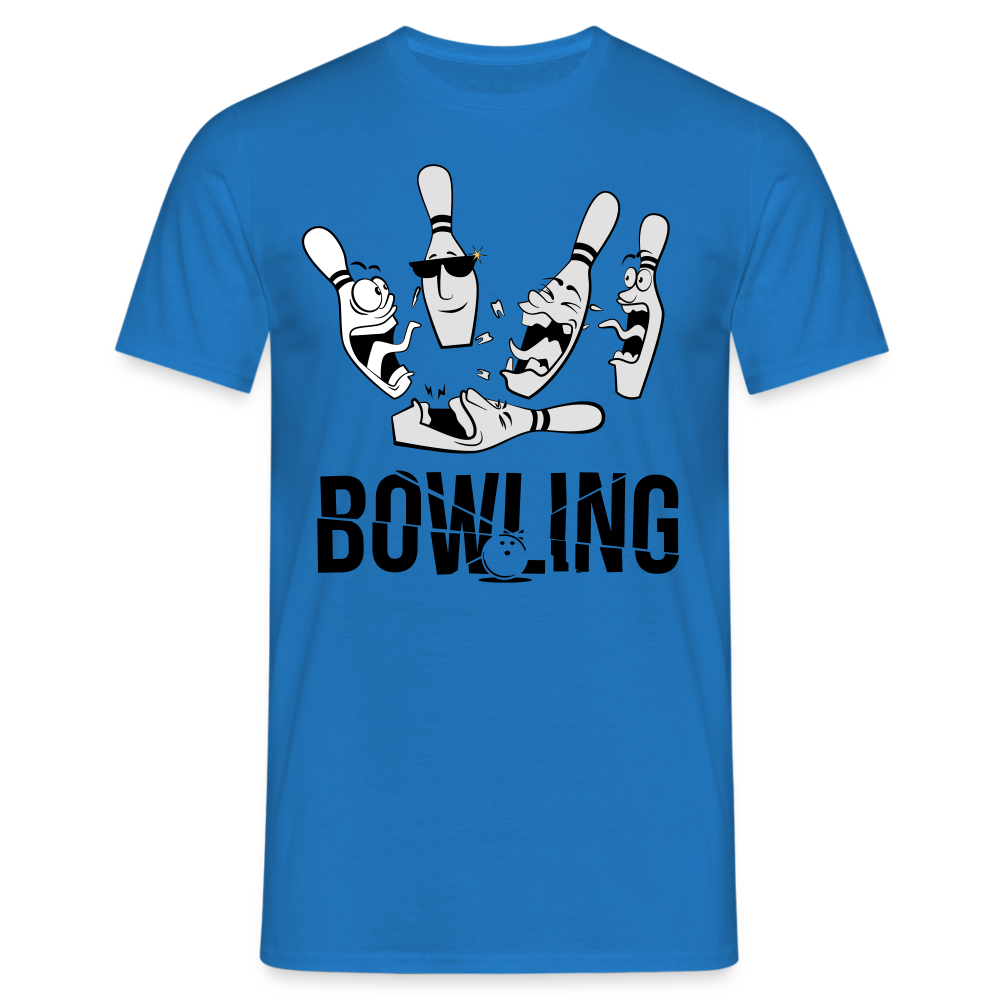 Bowling Lustig Figuren - Royalblau