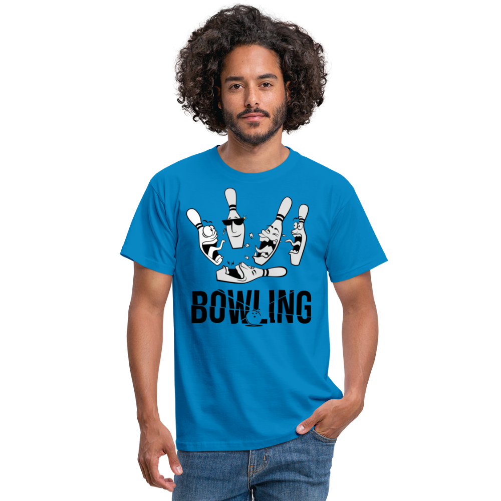 Bowling Lustig Figuren - Royalblau