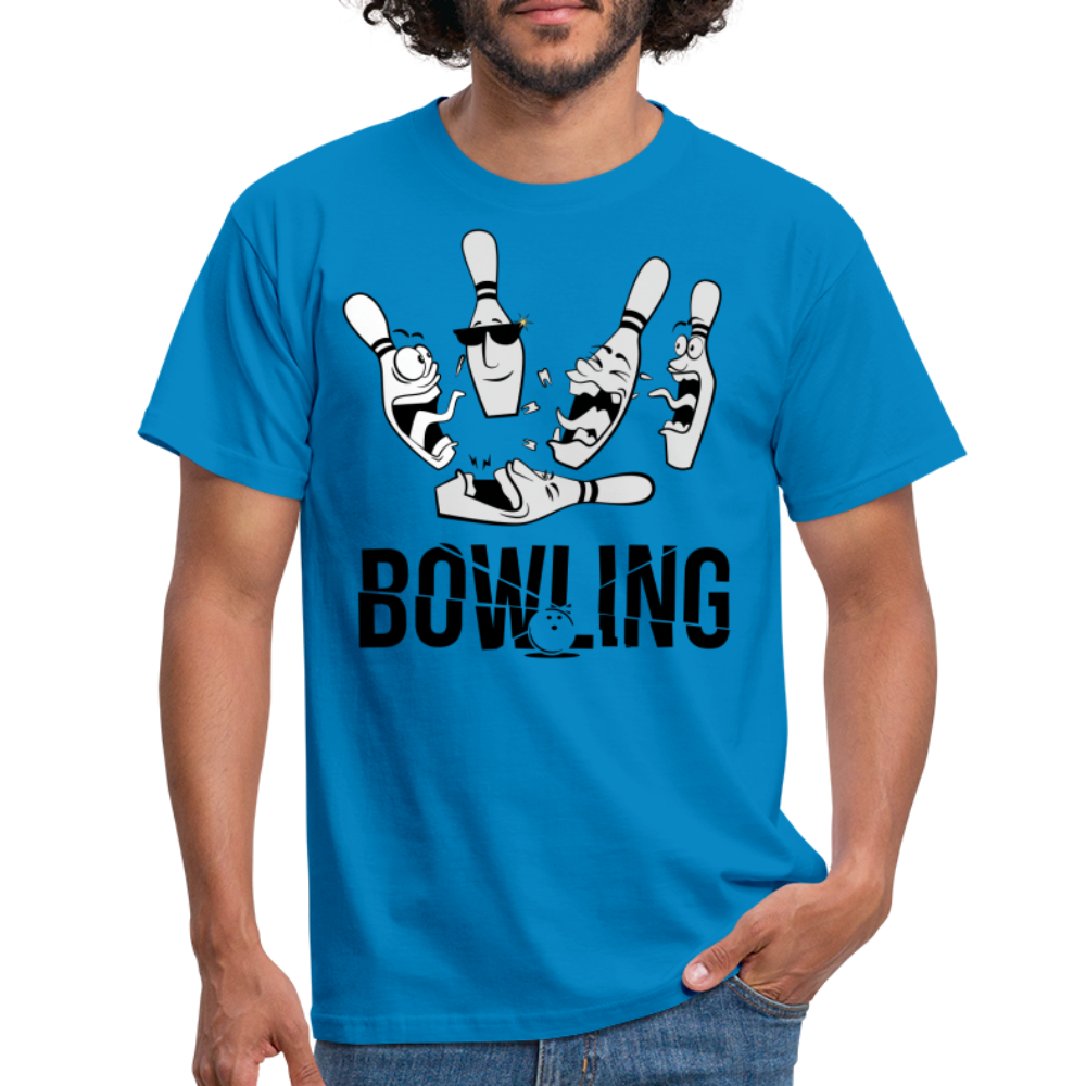 Bowling Lustig Figuren - Royalblau