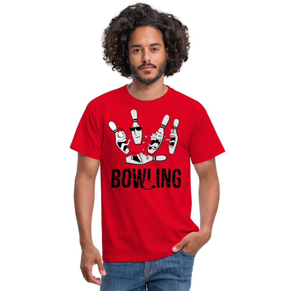 Bowling Lustig Figuren - Rot