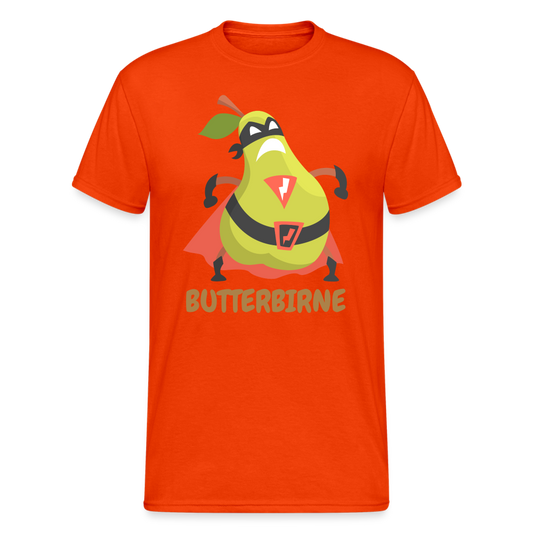 BUTTERBIRNE - kräftig Orange