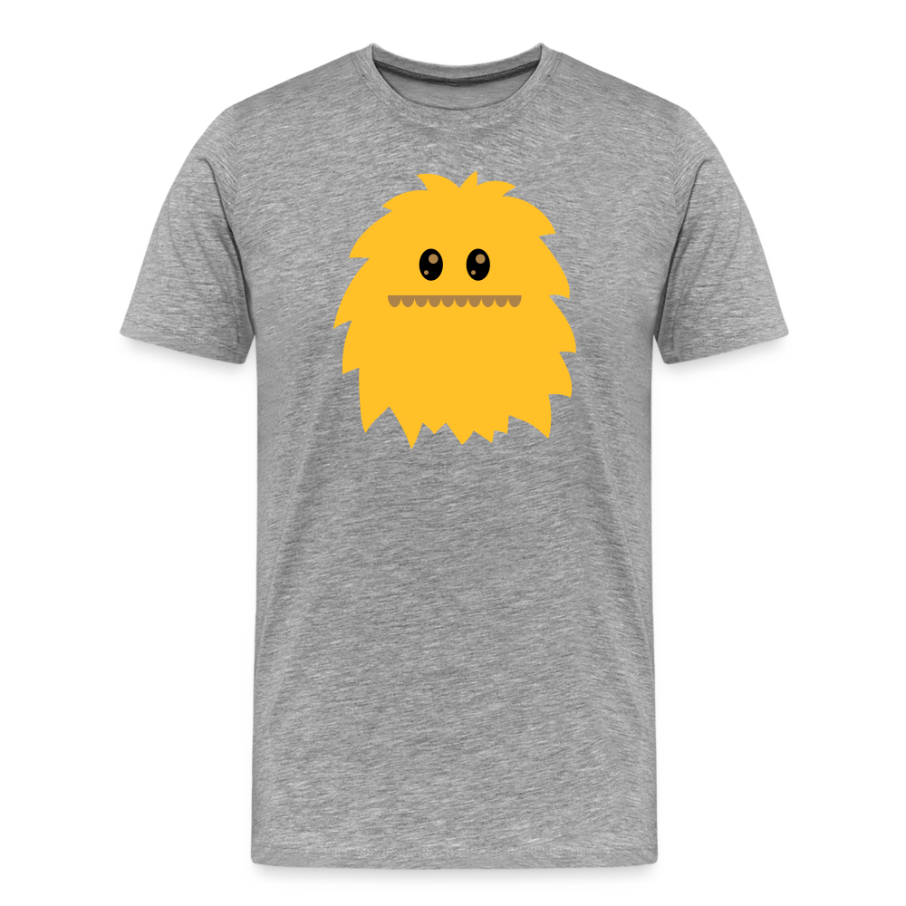 Monster emoji - Grau meliert