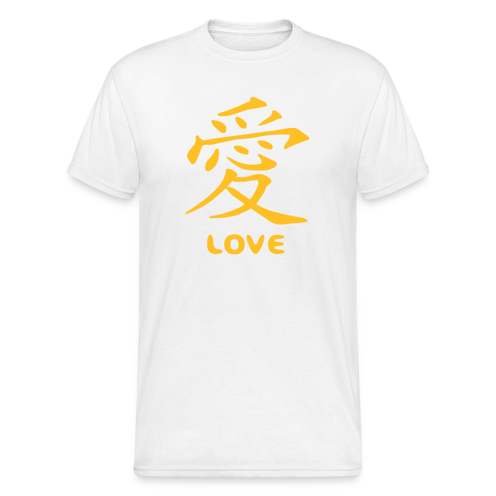 Love Zeichen - weiß