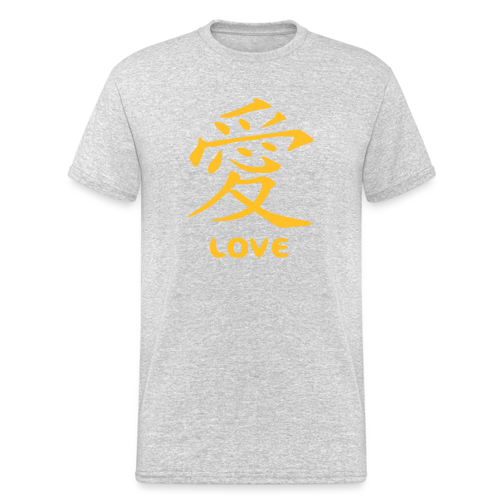 Love Zeichen - Grau meliert