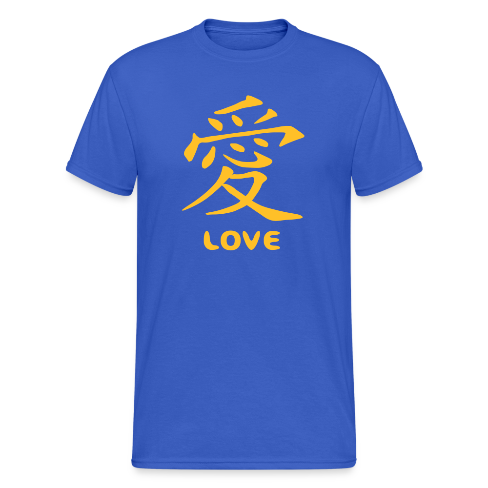 Love Zeichen - Königsblau