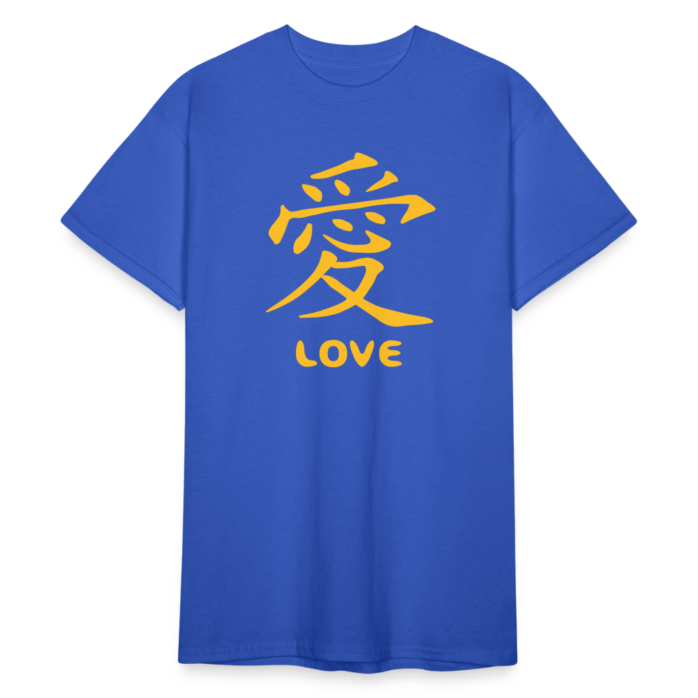 Love Zeichen - Königsblau