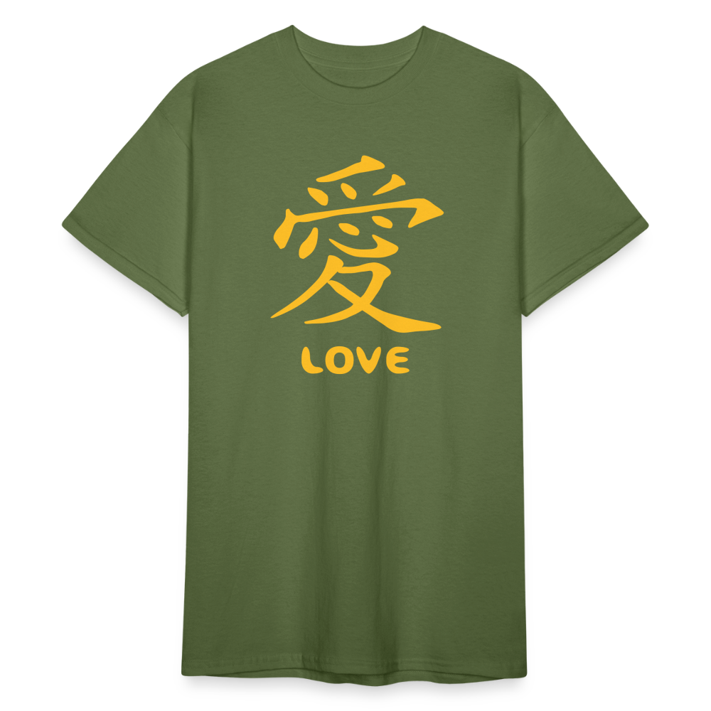 Love Zeichen - Militärgrün