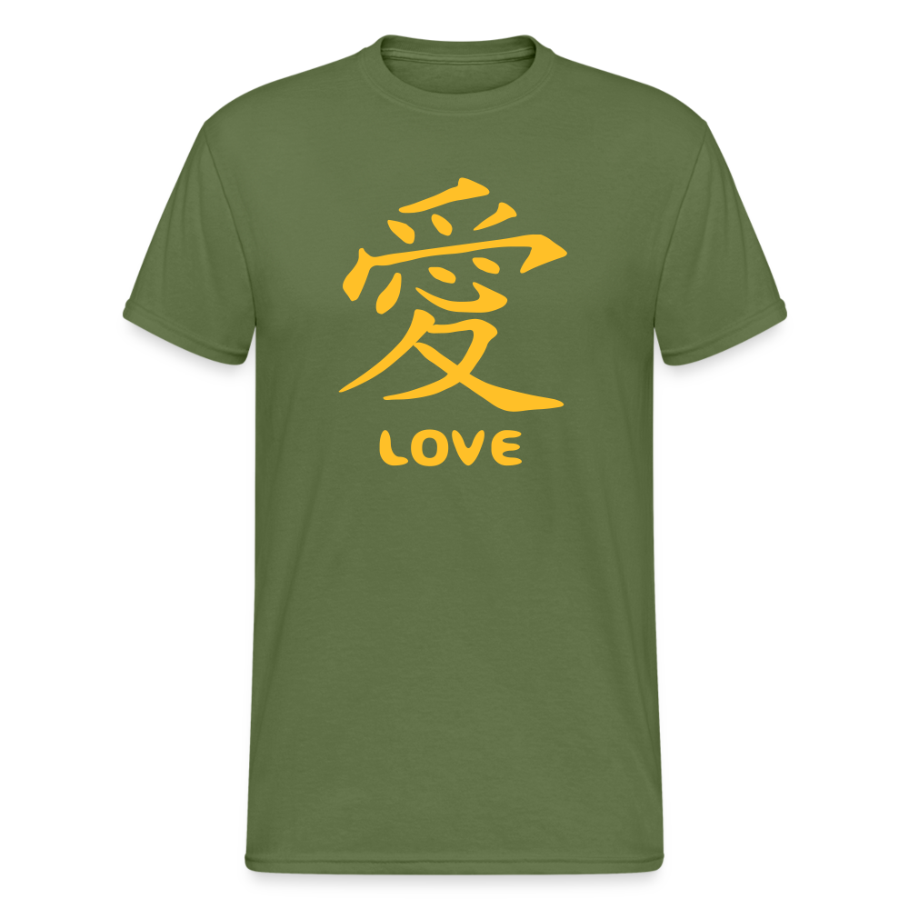 Love Zeichen - Militärgrün