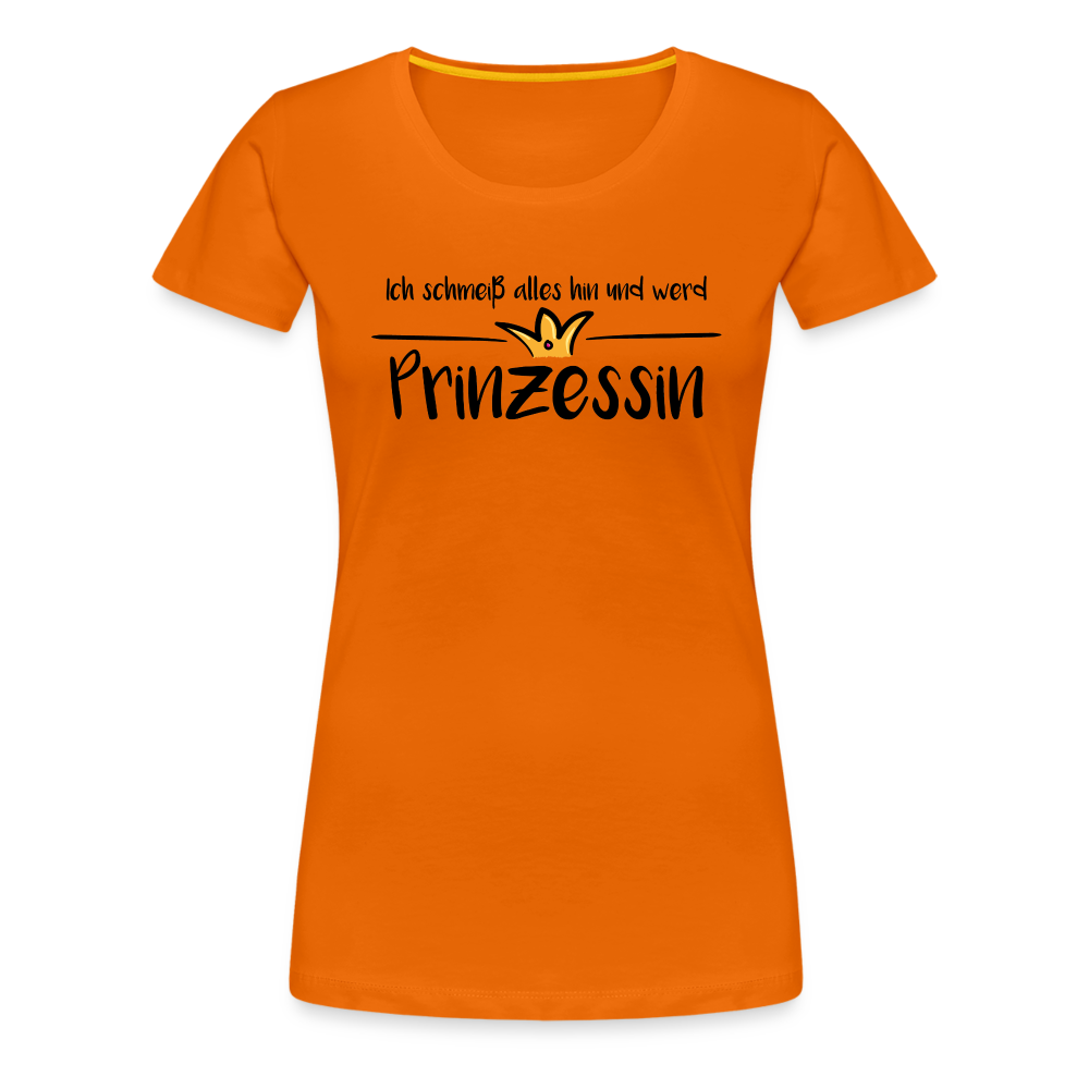 Ich schmeiß alles hin und werd Prinzessin - Orange