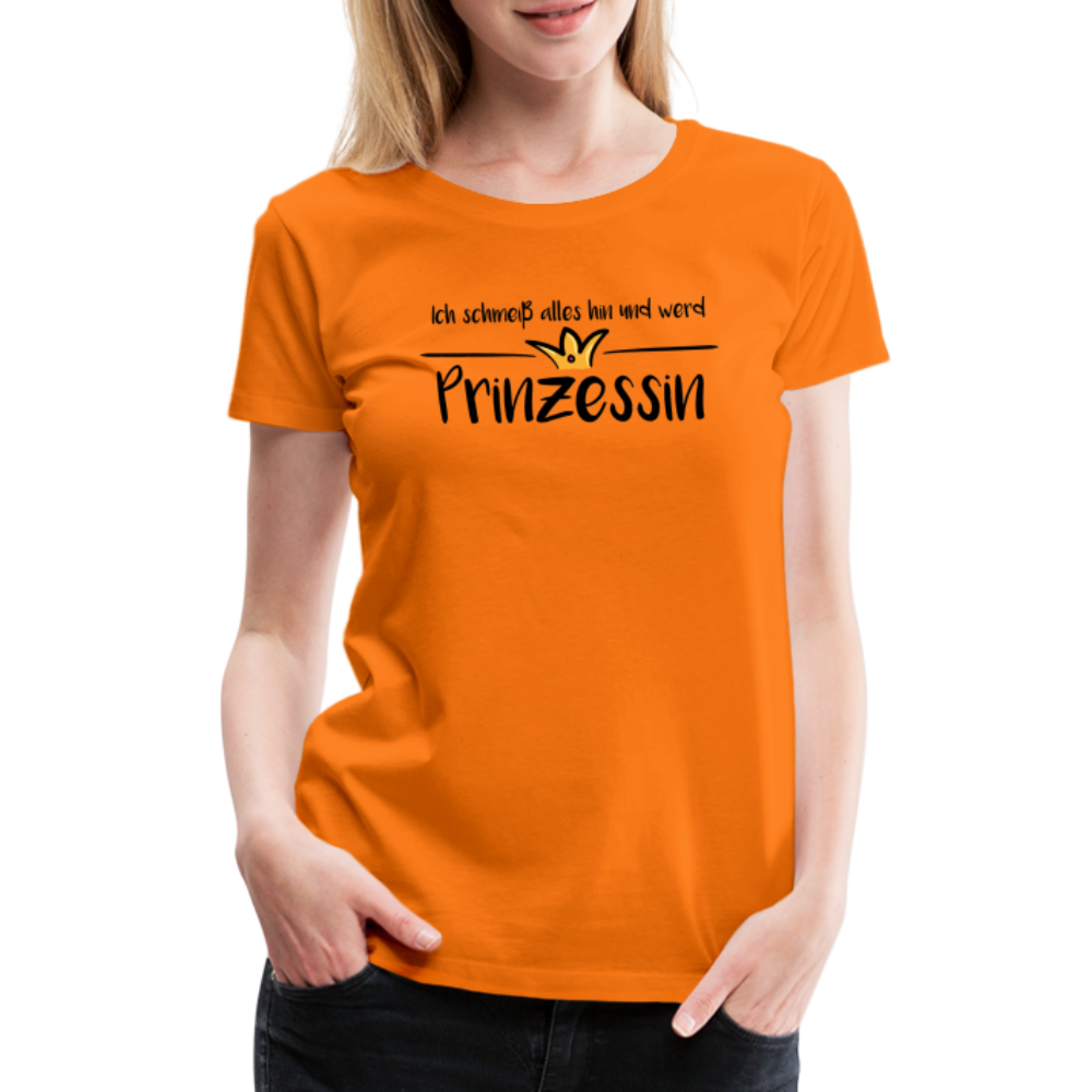 Ich schmeiß alles hin und werd Prinzessin - Orange