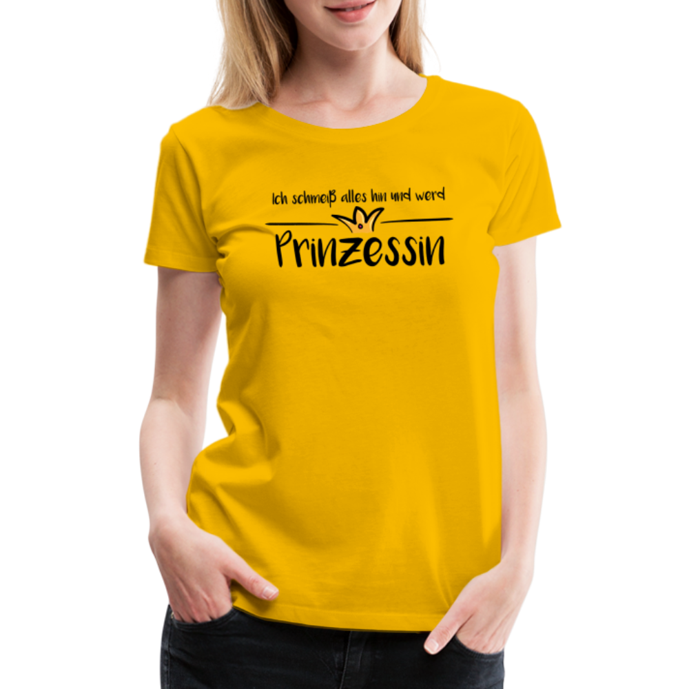 Ich schmeiß alles hin und werd Prinzessin - Sonnengelb