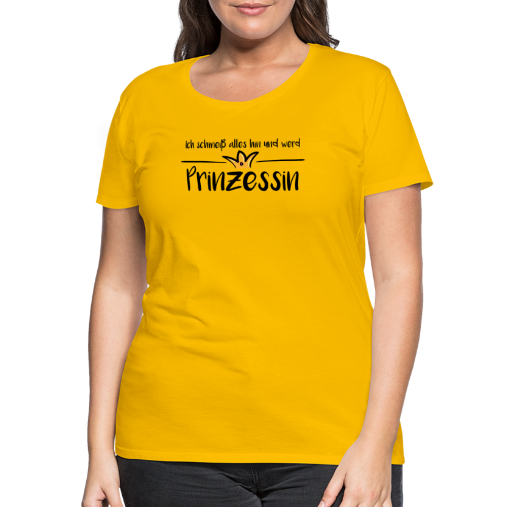 Ich schmeiß alles hin und werd Prinzessin - Sonnengelb