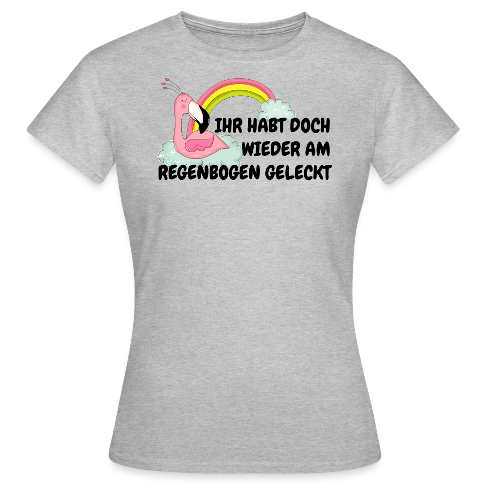 IHR HABT DOCH WIEDER AM REGENBOGEN GELECKT - Grau meliert