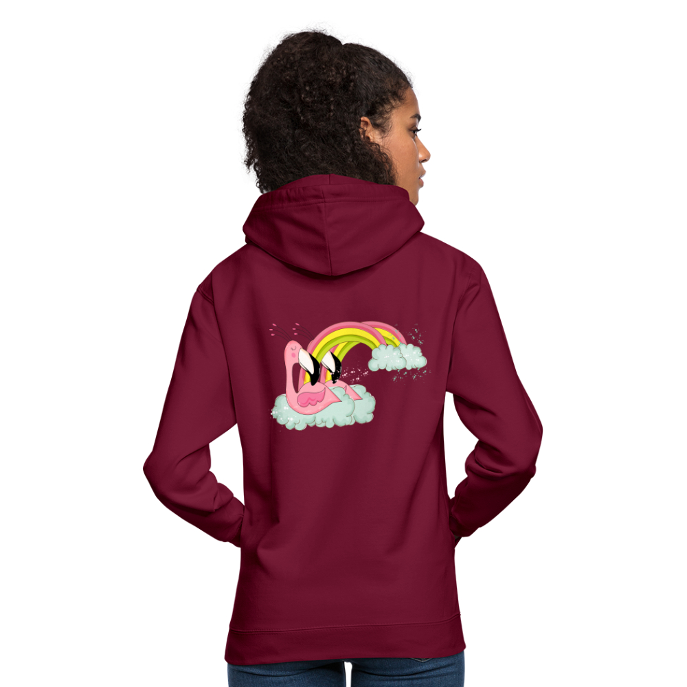 Flamingo Hoodie - Bordeaux