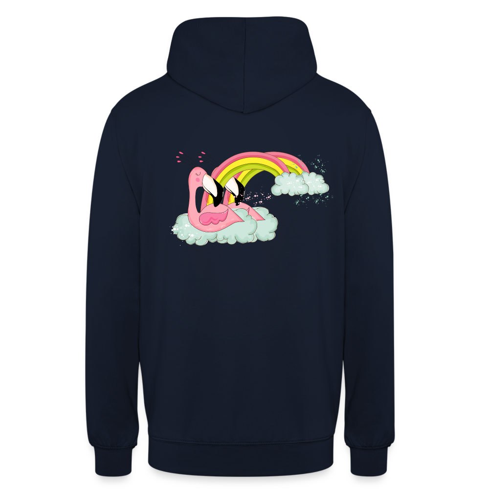 Flamingo Hoodie - Navy