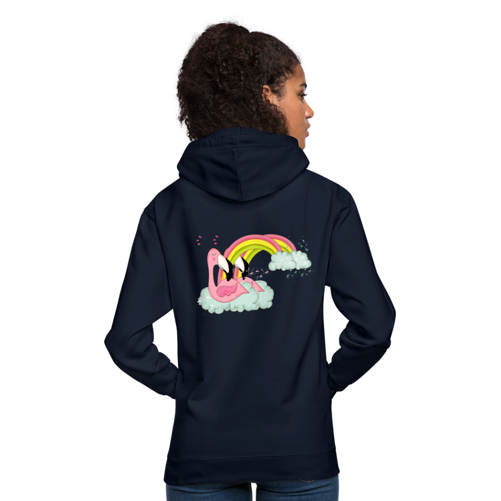 Flamingo Hoodie - Navy