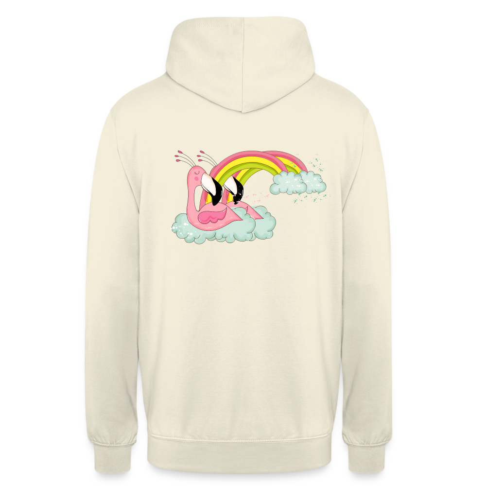 Flamingo Hoodie - Vanille-Milchshake