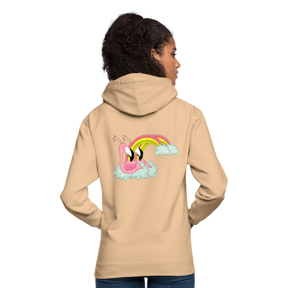 Flamingo Hoodie - Beige