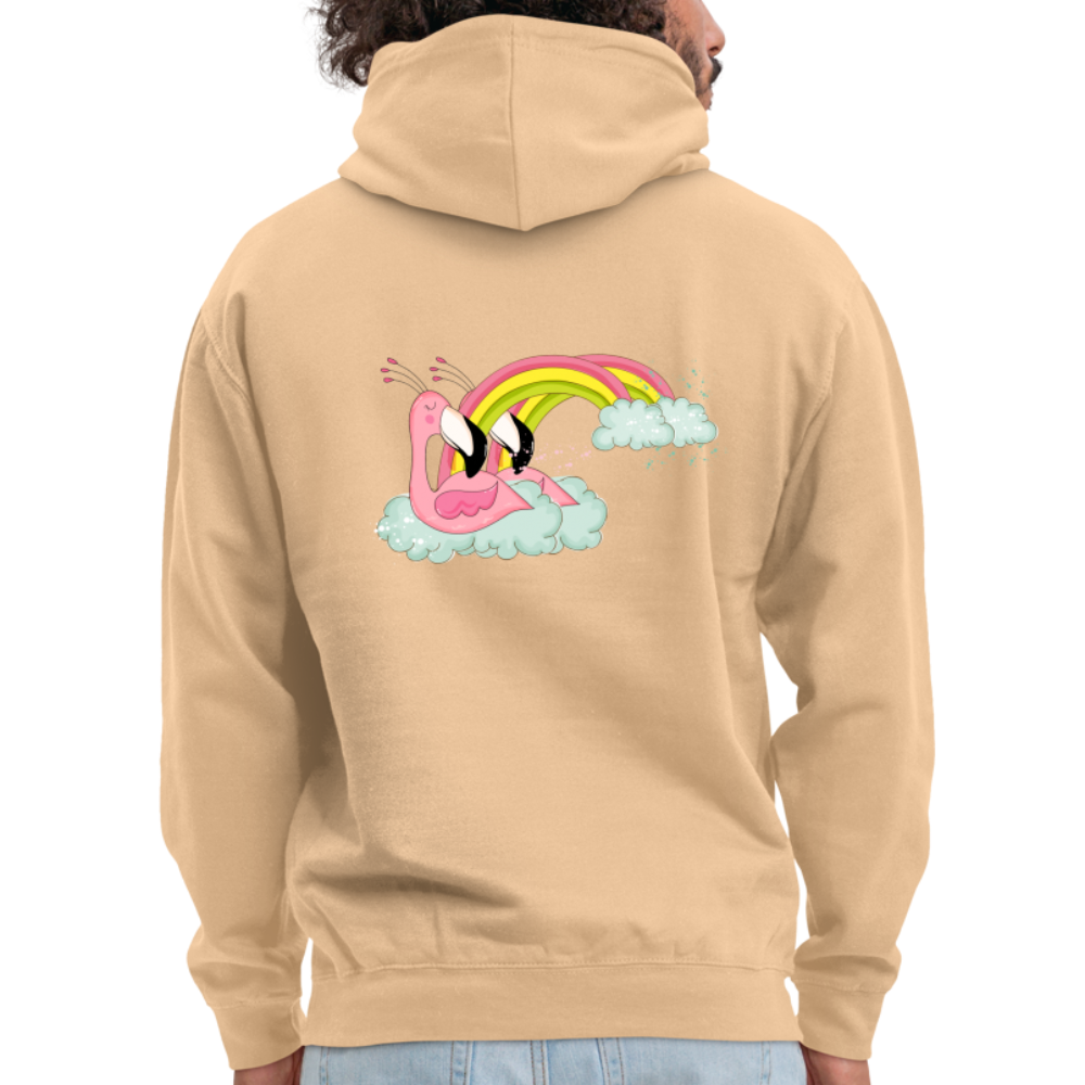Flamingo Hoodie - Beige