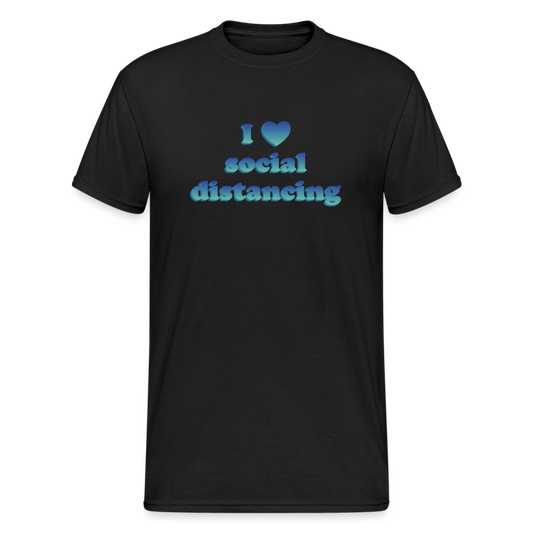 social distancing - Schwarz
