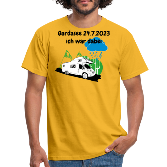 Gardasee 24.7.2023 ich war dabei Wohnmobil - Gelb