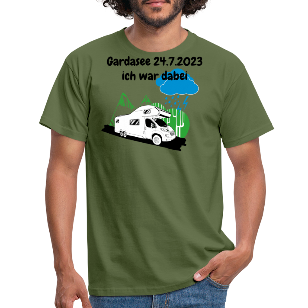 Gardasee 24.7.2023 ich war dabei Wohnmobil - Militärgrün
