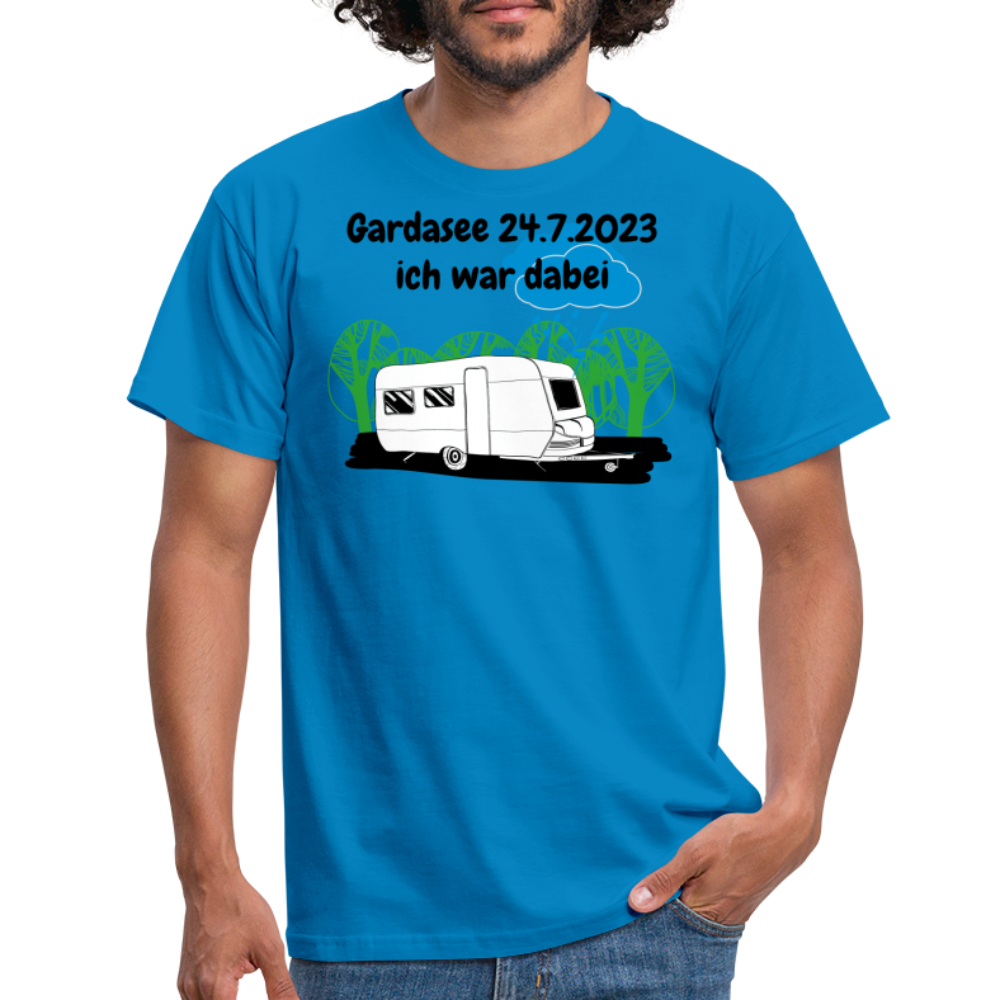 Gardasee 24.7.2023 ich war dabei Wohnwagen - Royalblau