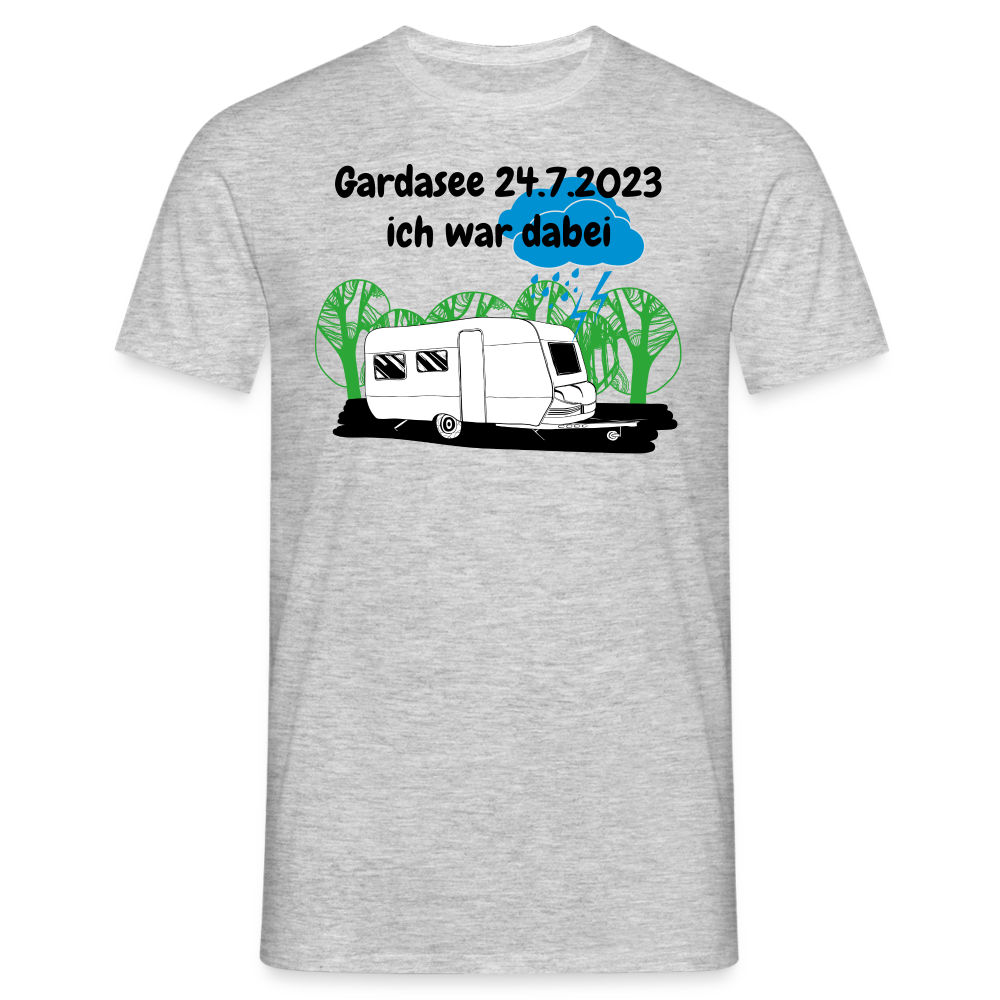 Gardasee 24.7.2023 ich war dabei Wohnwagen - Grau meliert