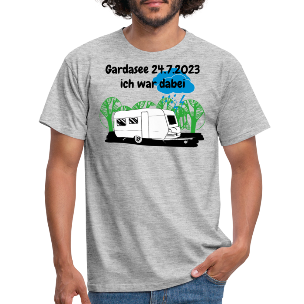 Gardasee 24.7.2023 ich war dabei Wohnwagen - Grau meliert