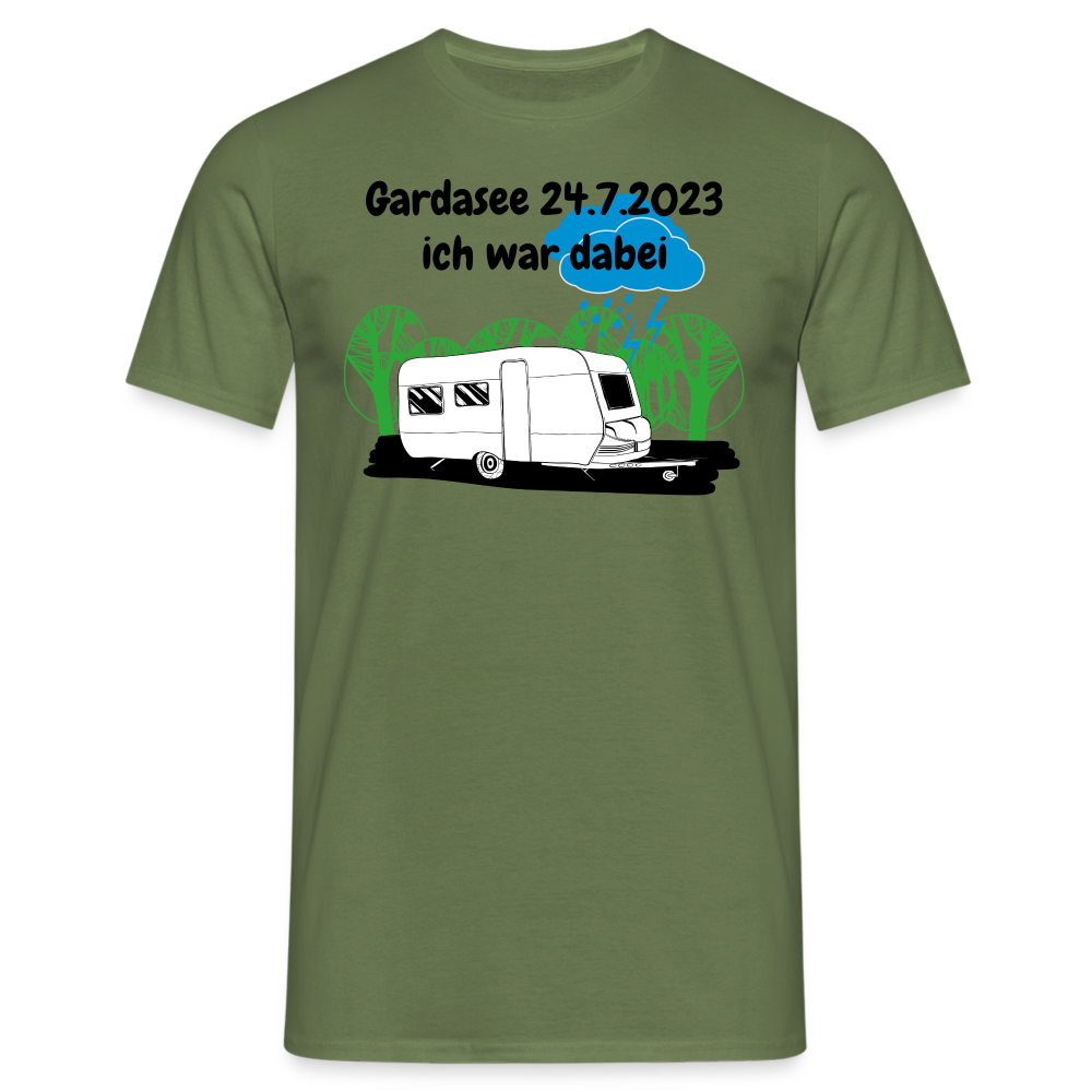 Gardasee 24.7.2023 ich war dabei Wohnwagen - Militärgrün
