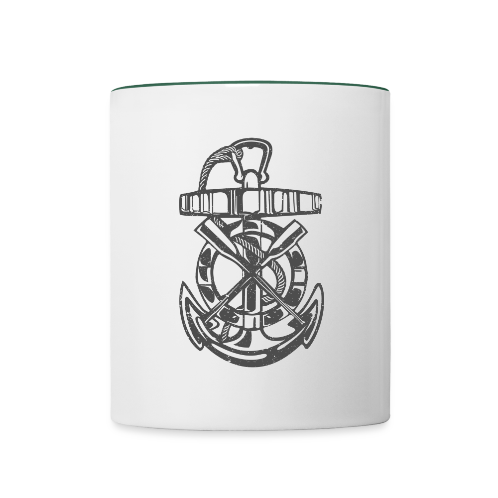 Sailor - Weiß/Dunkelgrün