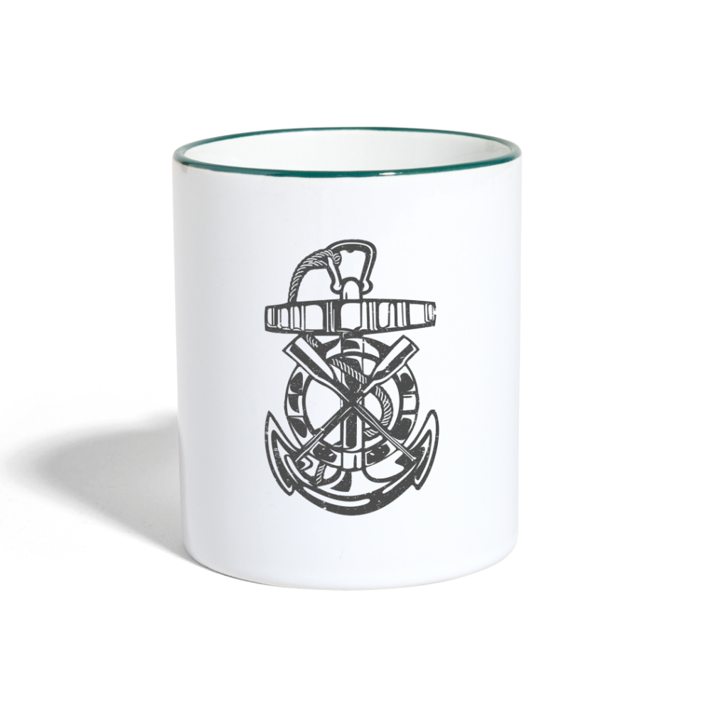 Sailor - Weiß/Dunkelgrün