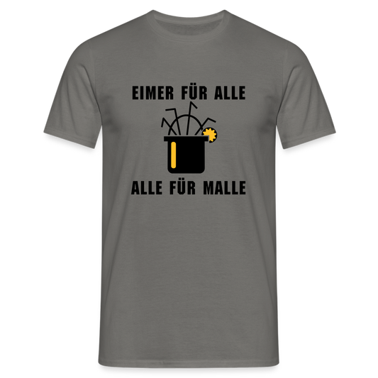 Eimer für alle Alle für Malle - Graphit