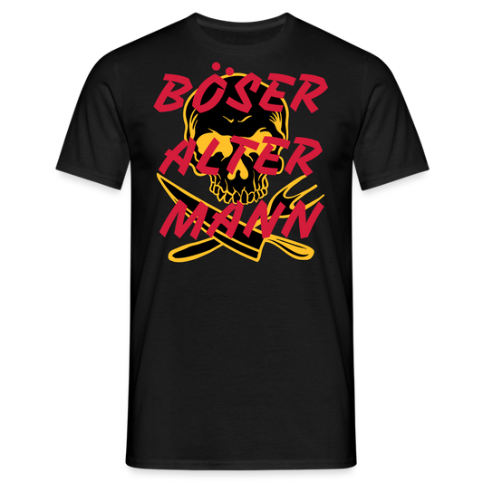 BÖSER ALTER MANN - Schwarz