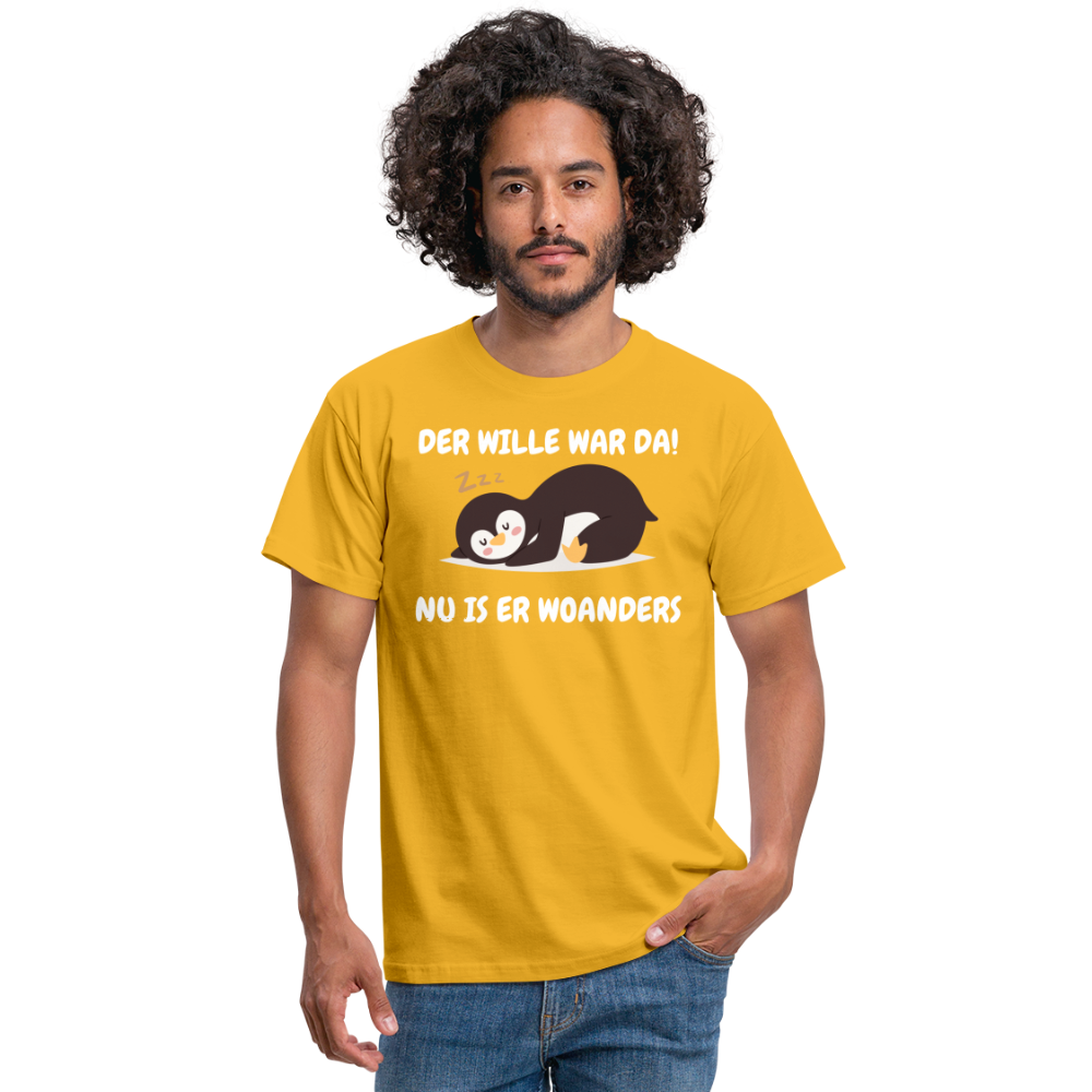 DER WILLE WAR DA! - Gelb