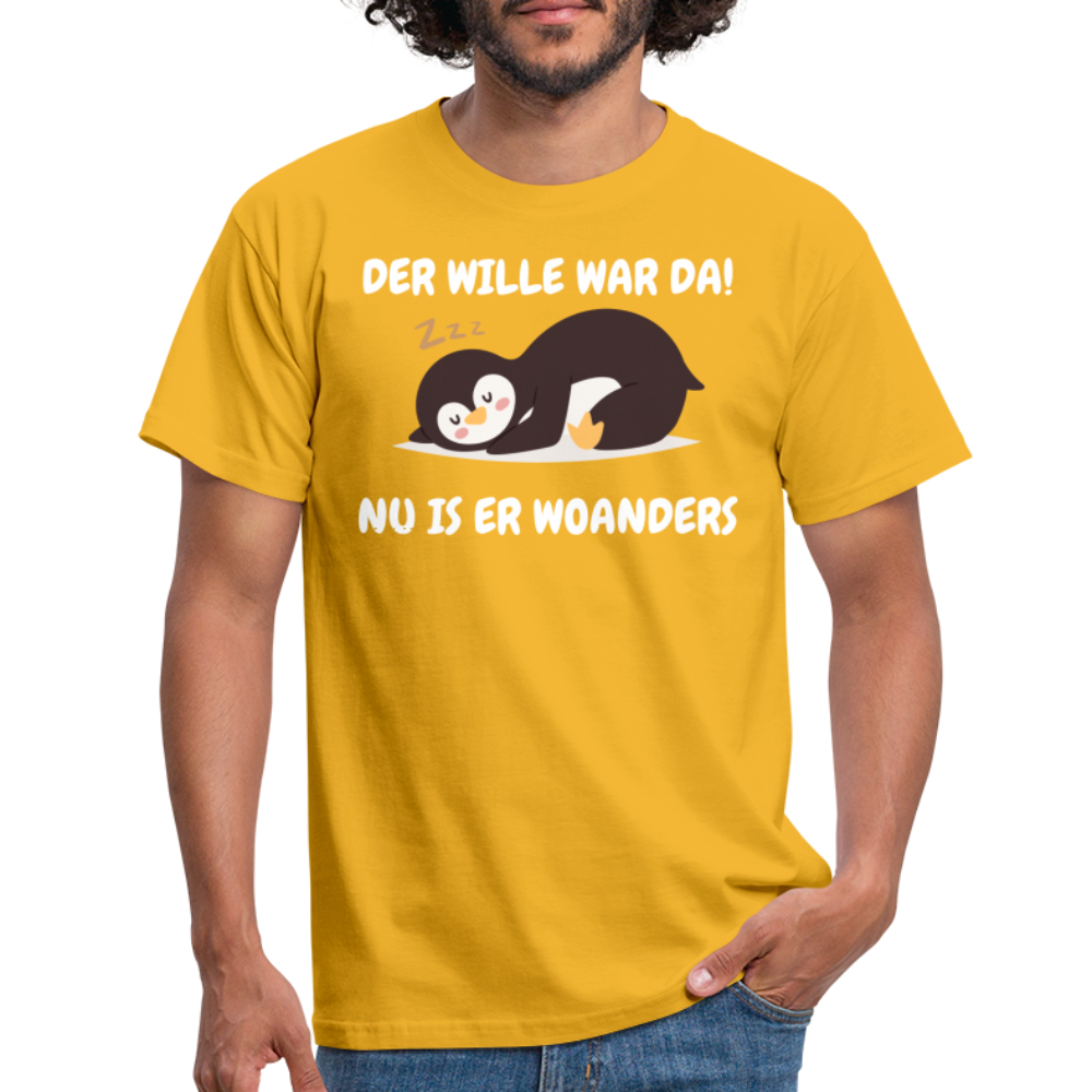 DER WILLE WAR DA! - Gelb