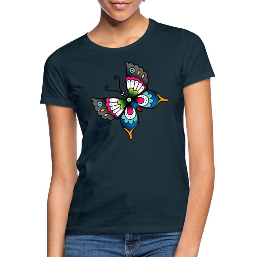 Schmetterling Tattoo - Navy